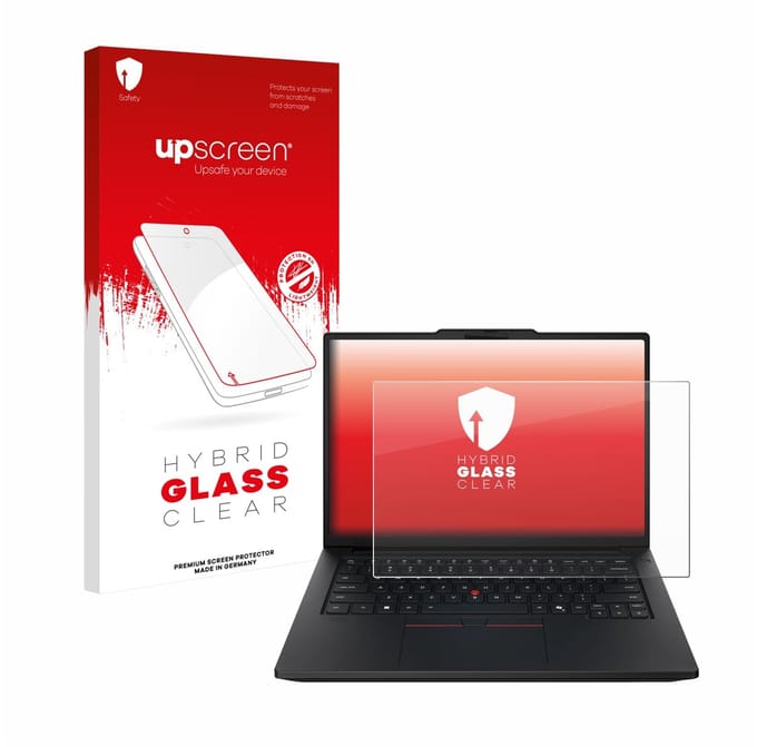 upscreen - Screenprotector voor Lenovo ThinkPad P14s Gen 7 14" - Folie Beschermfolie Beschermglas transparant