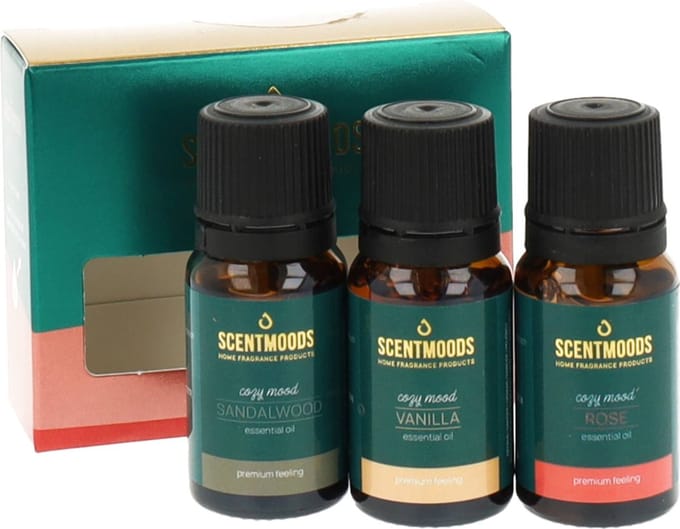 ScentMoods Giftset Essential Oil Cosy Mood 3x 10ml