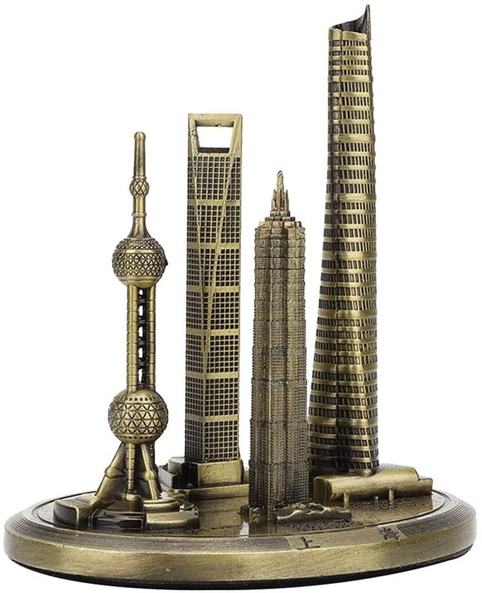 Dailygoods- Souvenir Shanghai Oriental Pearl Tower - Decoratieve