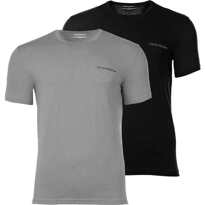 Emporio Armani T-shirt CORE LOGOBAND Set van 2