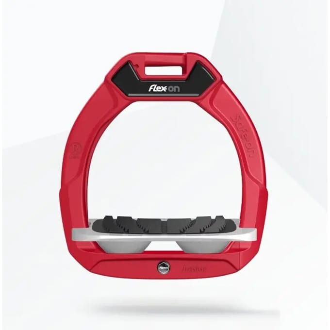Veiligheidsstrijkers voor rijden Hellend Grip Rood/Grijs/Grijs kind Flex-On Safe-On