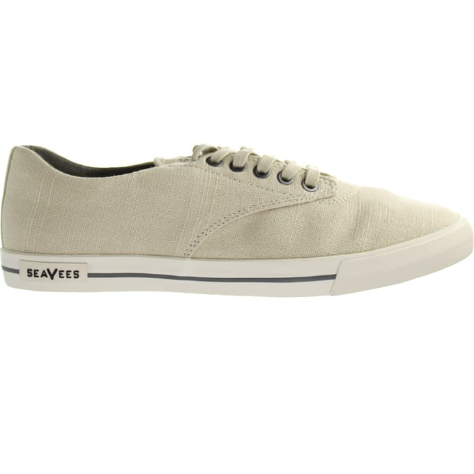Seavees Hermosa Plimsoll Standaard Naturel Vintage Beige Heren Plimsolls