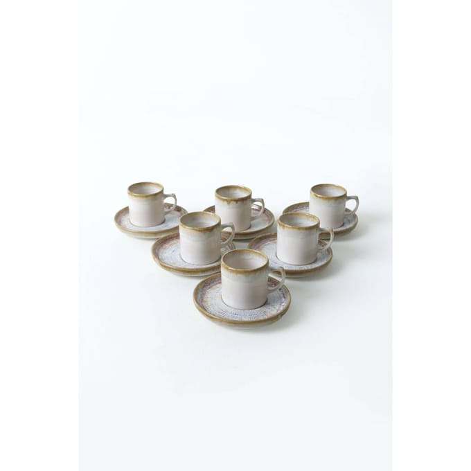 12-delige koffieset Derek keramiek | Hermia
