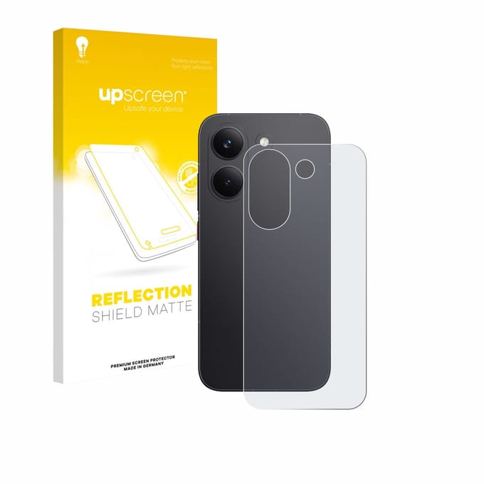 upscreen - Screenprotector voor Xiaomi Poco X8 Pro (Achterkant) - Folie Beschermfolie anti glare matte