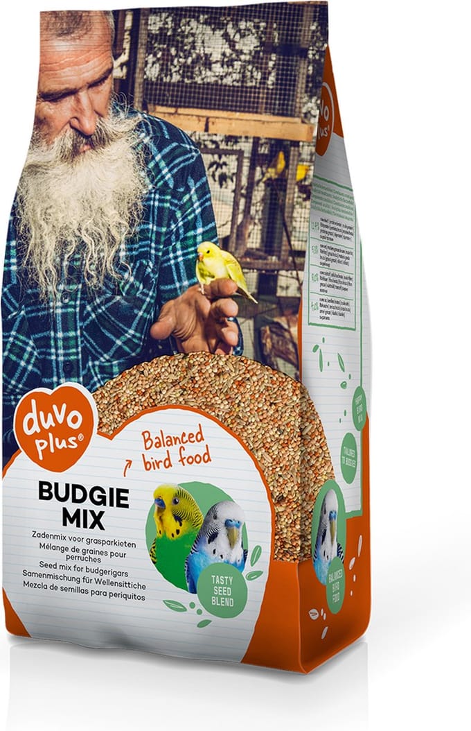 Duvoplus - Binnenvogelvoer - Vogel - Grasparkiet Mix 4kg - 1st