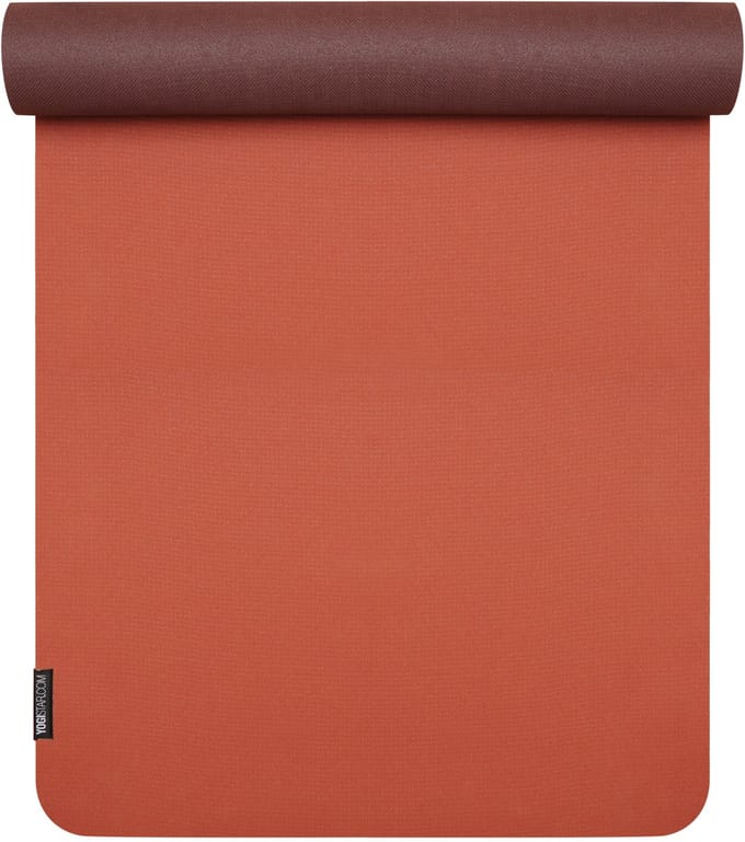 Yogistar Yogamat pure eco red-bordeaux