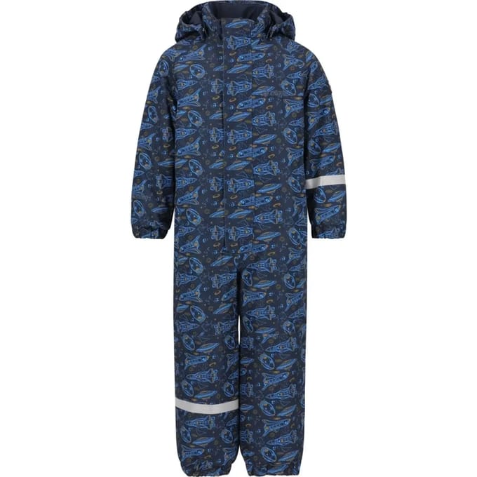 Kinderoverall met capuchon Zigzag Tower W-PRO 10000