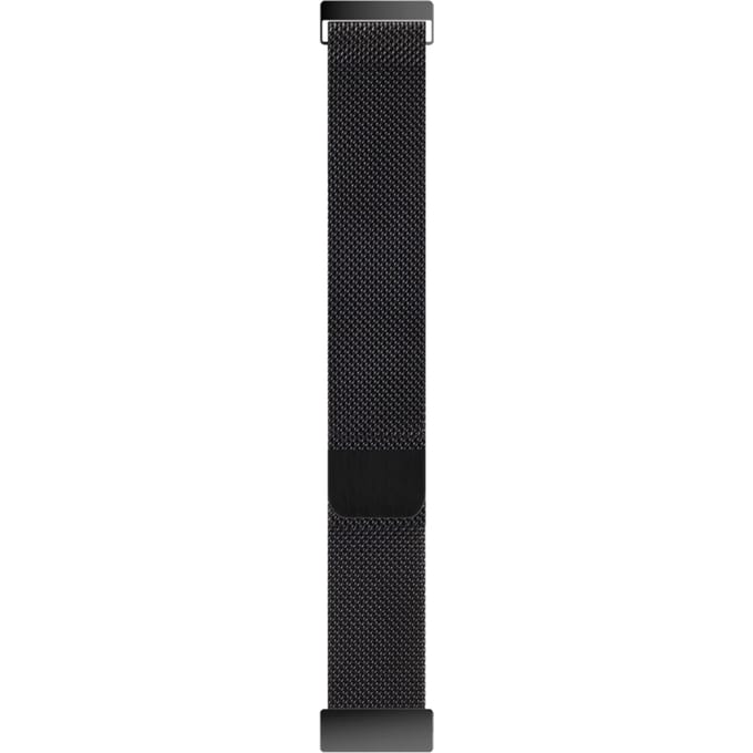 BlueBuilt Siliconen Bandje Zwart voor Samsung 20 mm