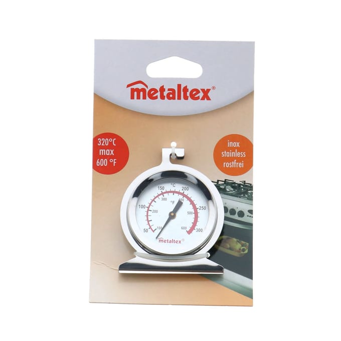Metaltex Oven Thermometer 6 Cm Rvs
