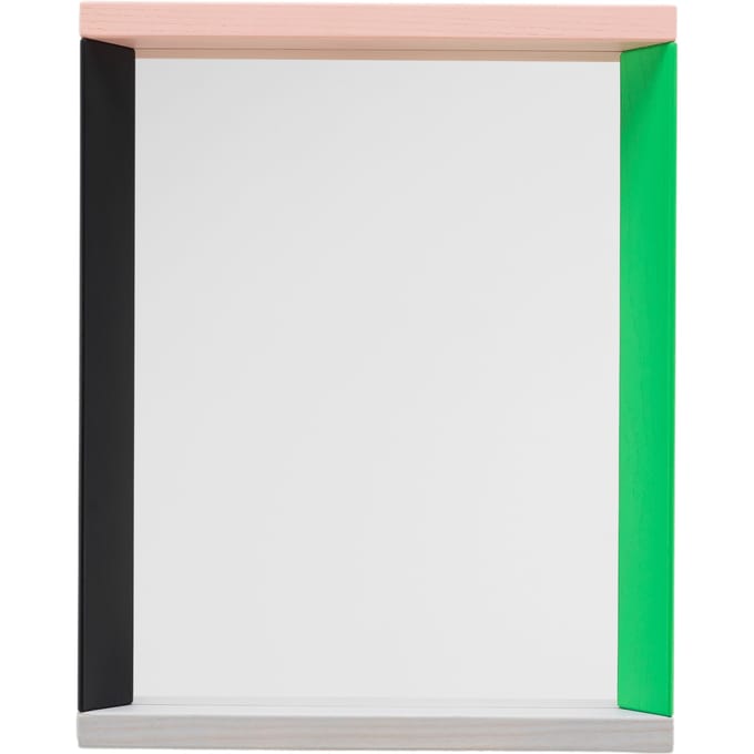 Vitra Colour Frame Spiegel klein - groen/roze