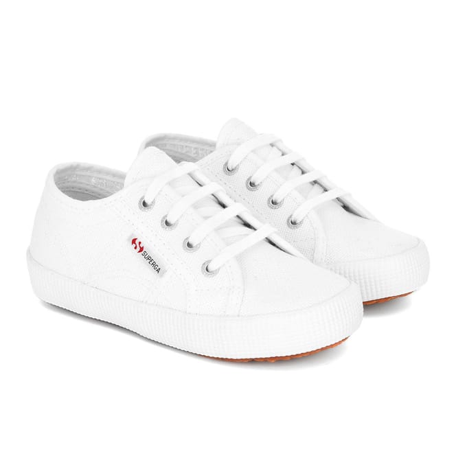 Superga Kinderen/Kinderen 2750 Easylite Leren Trainers (Wit)
