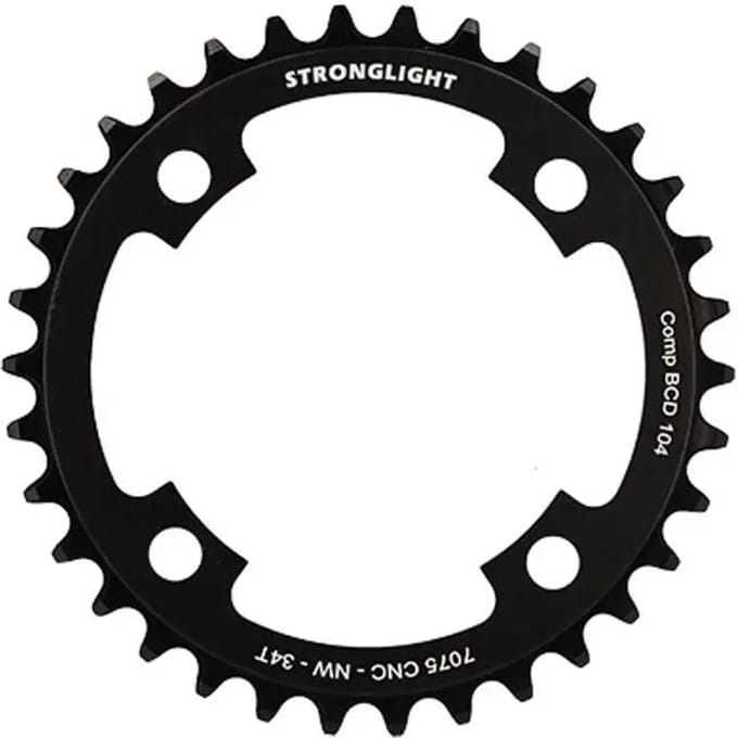 Monolade met 4 takken Stronglight 104 Shimano