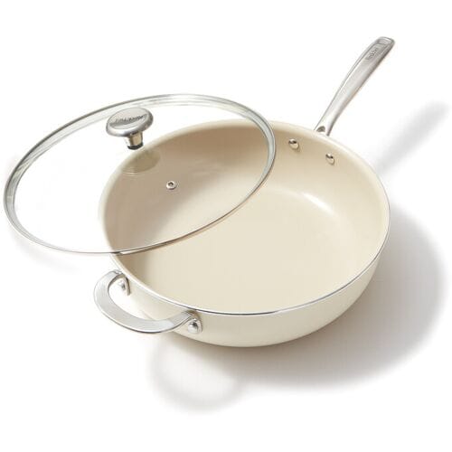 Redchef Gemstone Aluminium II 28 cm diepe koekenpan beige
