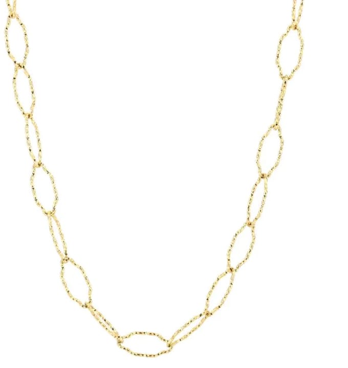 Bijoutheek Collier Vintage Schakels Goud