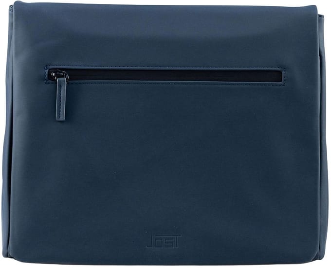 JOST schoudertas business tas Halmstad Messenger Bag Navy donkerblauw