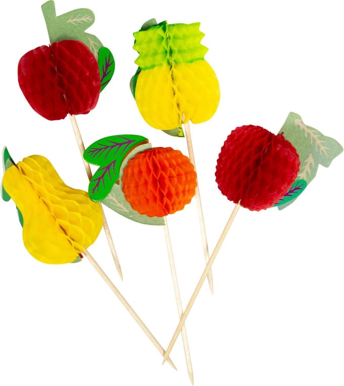 Prikkers Fruit 10cm - 10 stuks