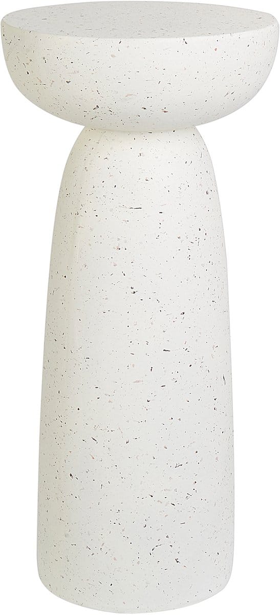 CADINI - Bijzettafel - Gebroken wit - Lichtbeton