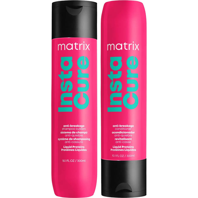 Matrix Total Results InstaCure Anti-Breakage Shampoo and Conditioner 300ml Duo for Damaged Hair
