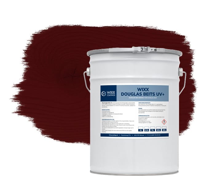 Wixx Douglasbeits UV+ - 10L - Mahonie