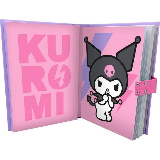 Hello Kitty / Kuromi Geheim Elektronisch Dagboek met Geluid – 14 × 20 × 3 cm