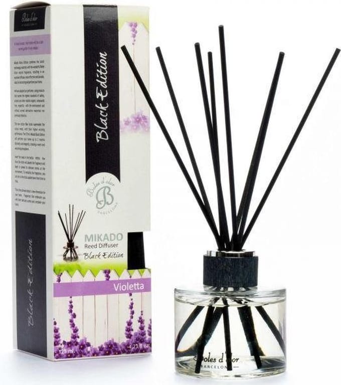 Boles d'olor Black Edition geurstokjes - Violetta