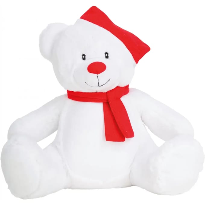 Pluche Mumbles met rits Ours de Noël