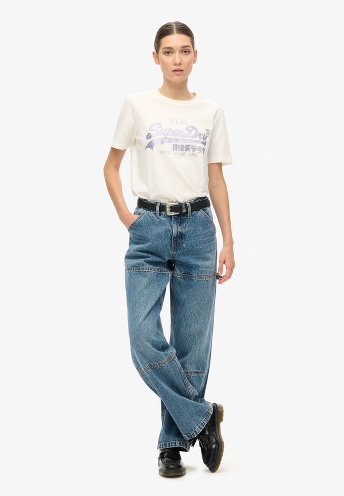 Superdry - Versierd VL Graphic T-shirt - Dames - T-shirts