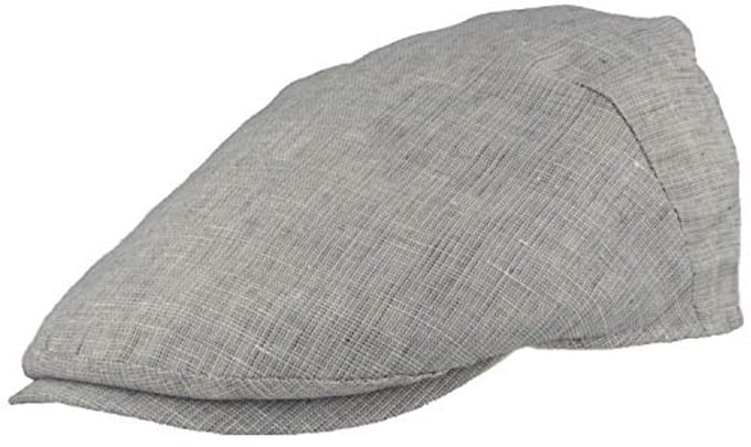 Heren Flat Cap van Linnen - Lichtgewicht en Comfortabel Zomerhoed