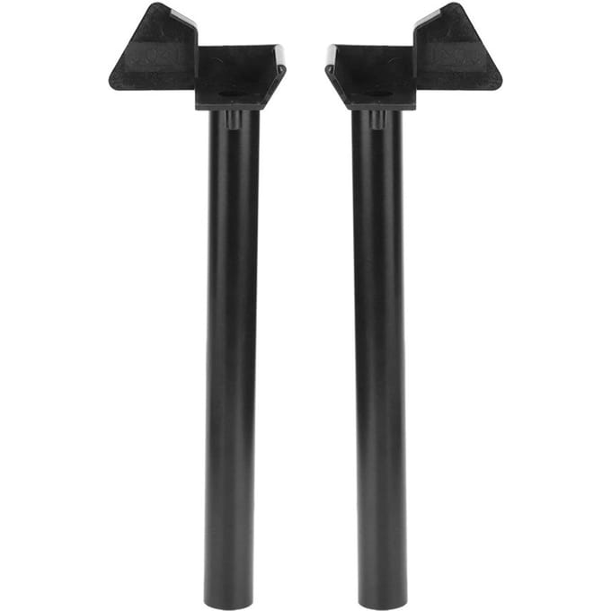 Kit de descente d'eau de pluie pour gouttière de serre, accessoires de descente d'eau de pluie black