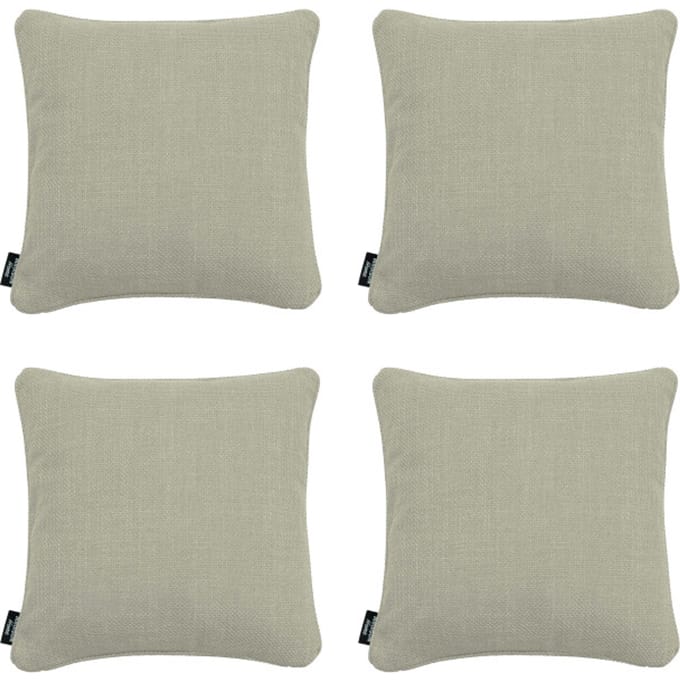 Madison - Sierkussen Nola natural - 45x45x10cm - Set van 4