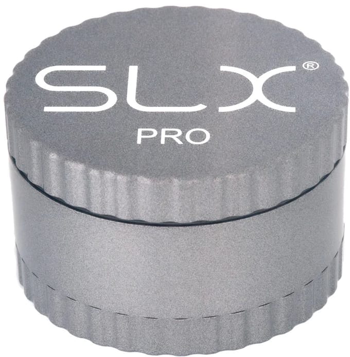 SLX Pro Grinder Aluminium Non Sticky 62 mm, Silver