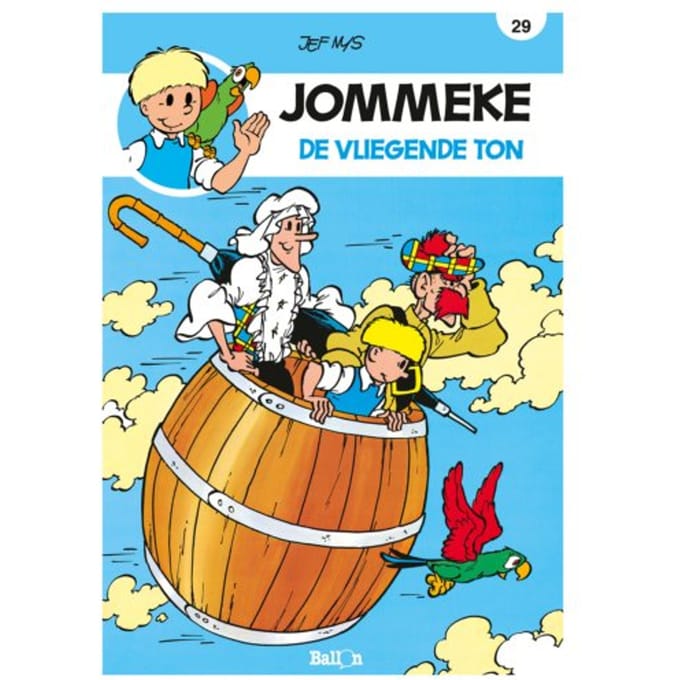 De Vliegende Ton - Jommeke Strip - Jef Mys