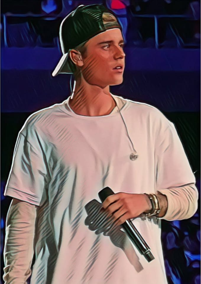 Justin Bieber 3-2 - Poster - 30 x 40 cm