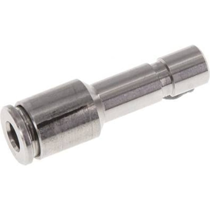 4mm x 6mm RVS Insteekfitting Plug FKM