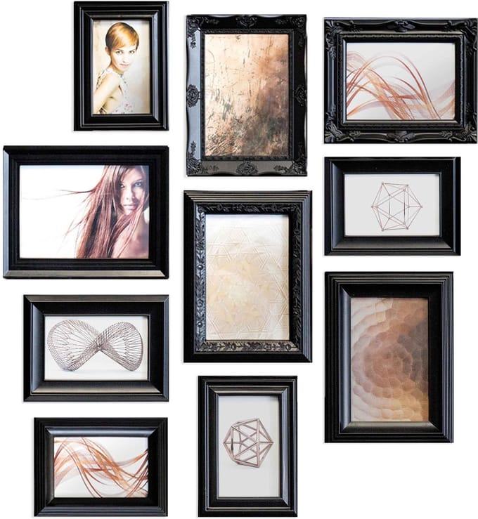 Nielsen Design 8999325 Wissellijst Papierformaat: 13 x 18 cm Zwart