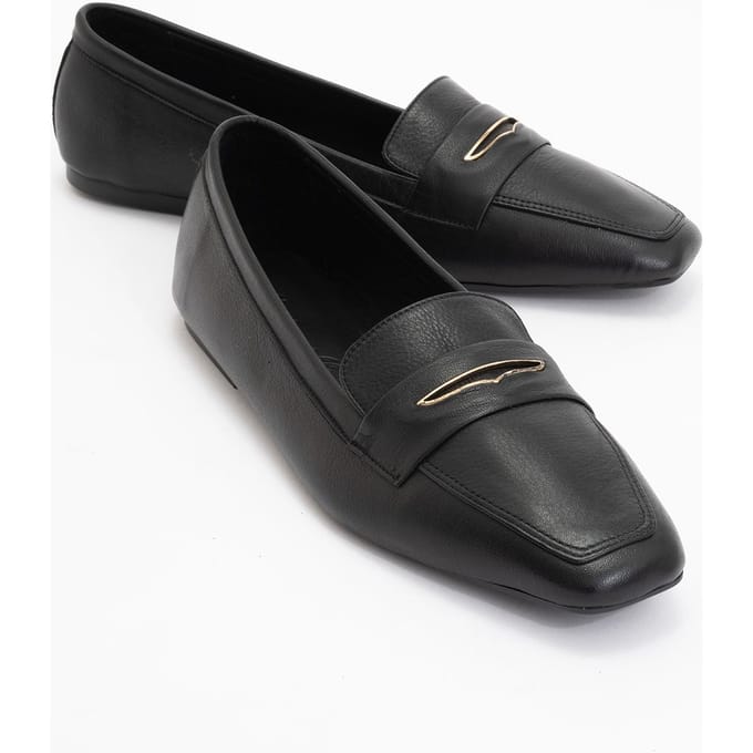 Iridessa Leren Plat Loafers Dames