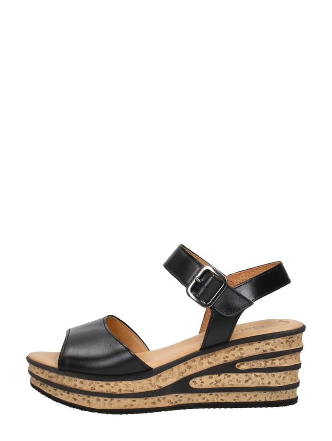 Gabor - Sandalen Hak Zwart 37.5