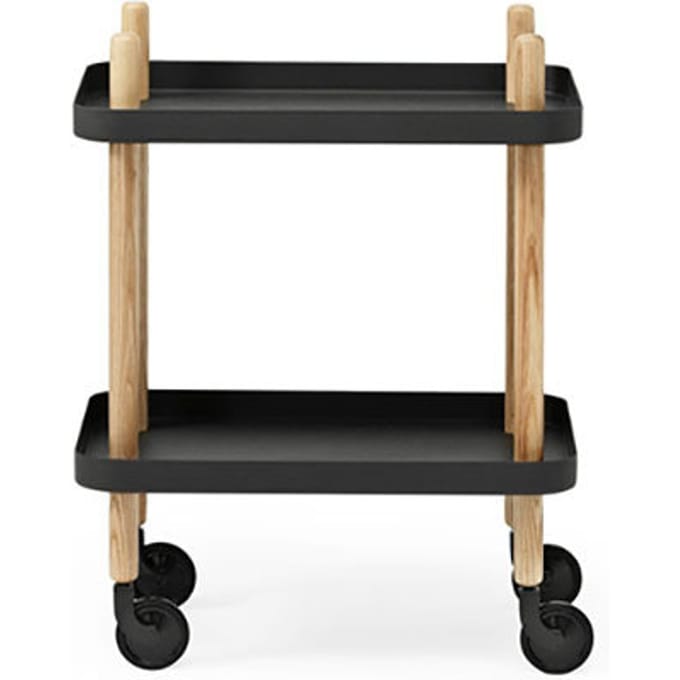 Normann Copenhagen - Block Table serveerwagen - zwart
