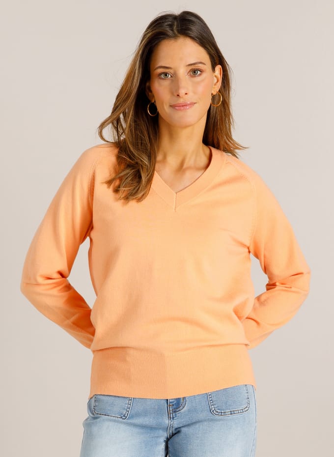 IVY BEAU Vina Tops - Peach - maat 40