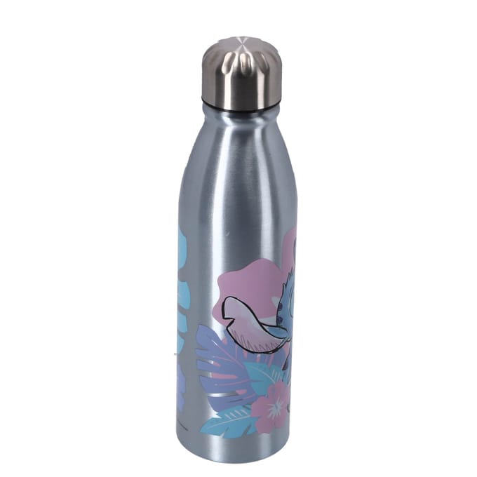 Undercover - Lilo & Stitch - Drinkfles - Isolerend - Lekvrij - BPA Vrij - Zilver