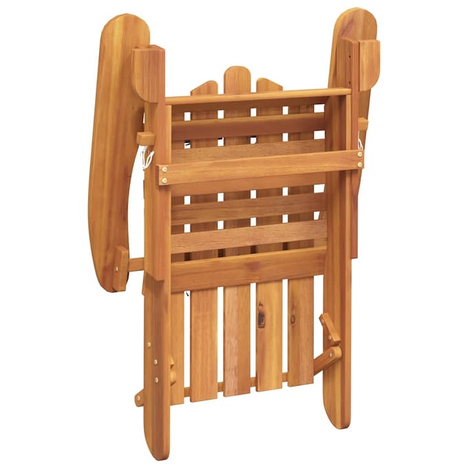 vidaXL - Tuinstoel - Adirondack - met - kussens - massief - acaciahout