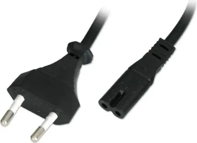 GO SOLID! ® Netsnoer geschikt voor Tunturi Cardio Fit V10 Trilplaat