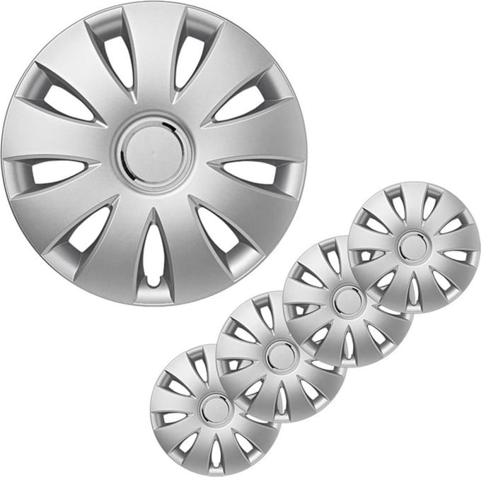 ProPlus Wieldoppen Set - Ø 13 inch - Aura - Zilvergrijs - 4 stuks