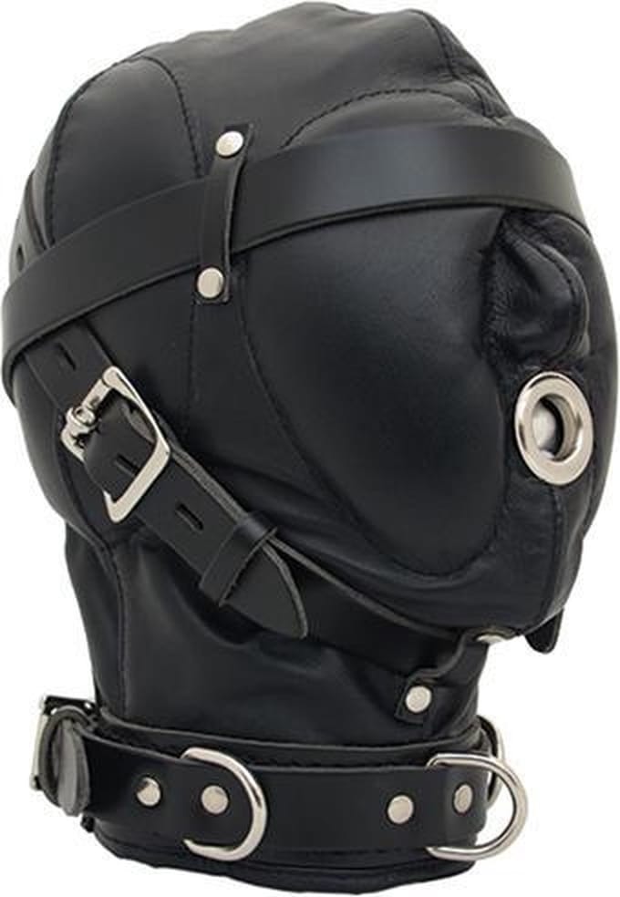 Mister b leather heavy duty hood l-xl