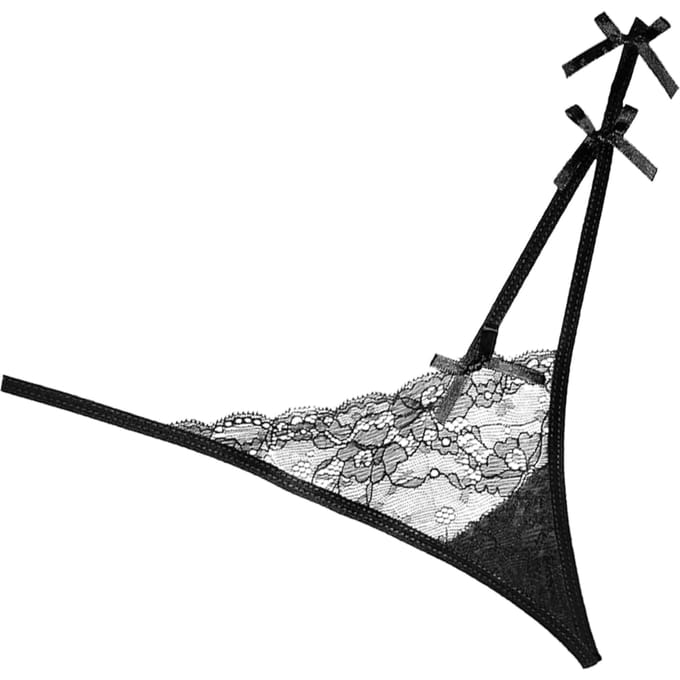 Adore Pixie String - Zwart