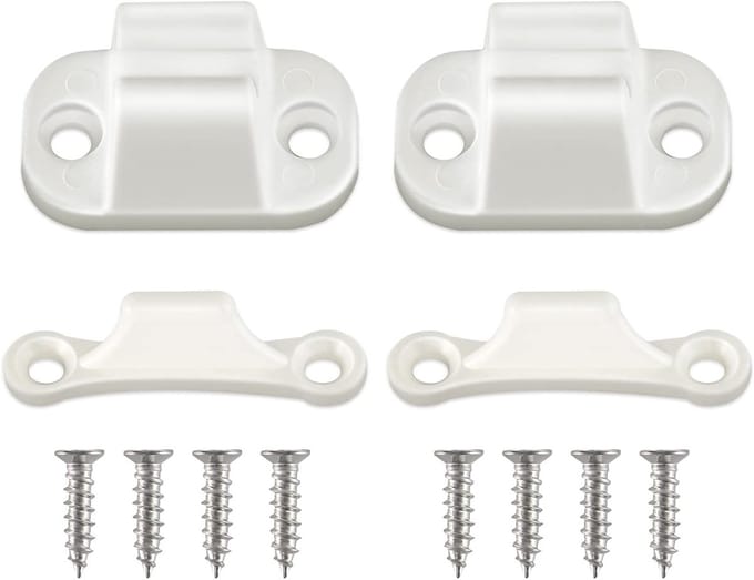 Deurstopper caravan deurhouder kunststof - 2 stuks - accessoires voor caravan camper boot