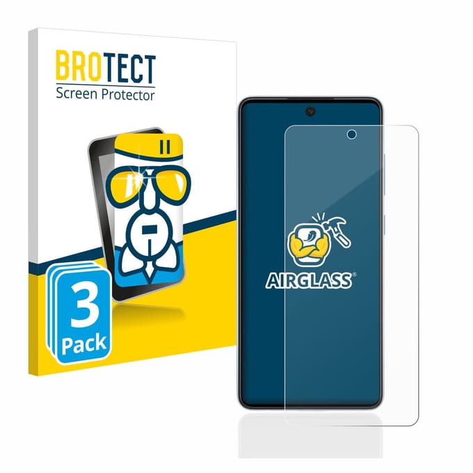 Screenprotector 3 Stuks voor Samsung Galaxy A52 5G Beschermglas transparant