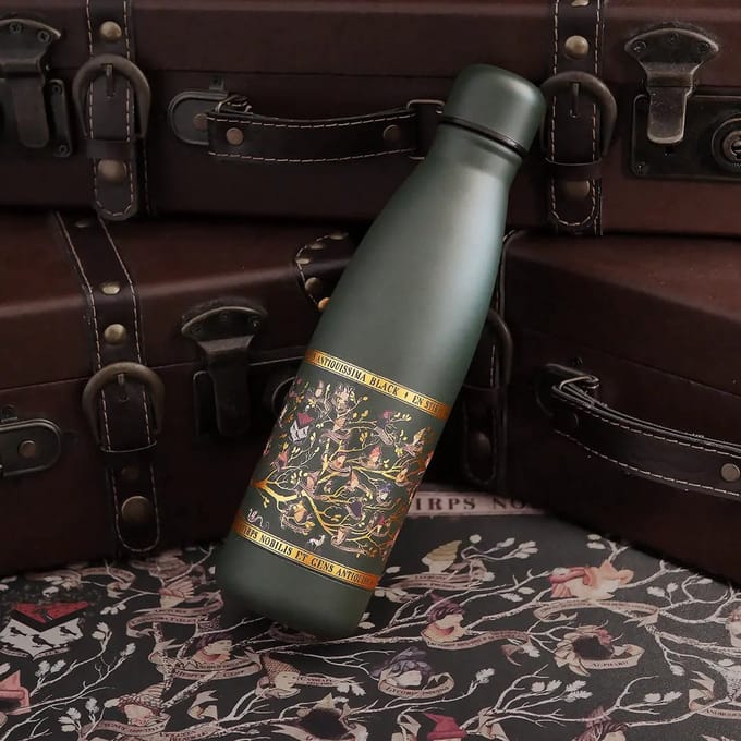 Harry Potter Black Family Metalen Waterfles