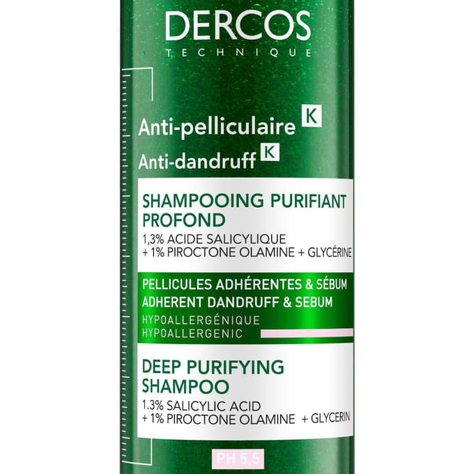 Vichy Dercos K Anti-dandruff (deep Purifying Shampoo)