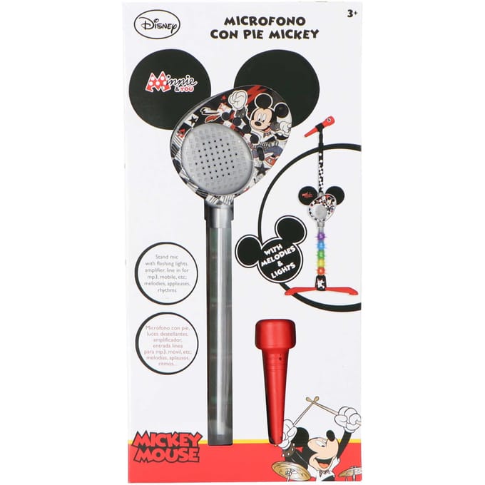 Mickey Mouse microfoon met versterker